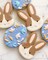 Easter Cookie Cutters, 4pcs Holiday Themed Cutter Carrot Egg Bunny Rabbite Cookie Cutter, Stainless Steel Biscuit Cutters